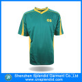 Garment Basketball Shirt Blue Soccer Jersey with Top Quality